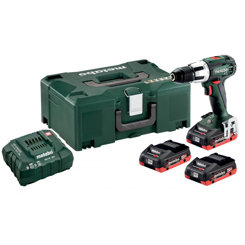 Дриль акумуляторна ударна METABO SB 18 LT LiHD (602103940)